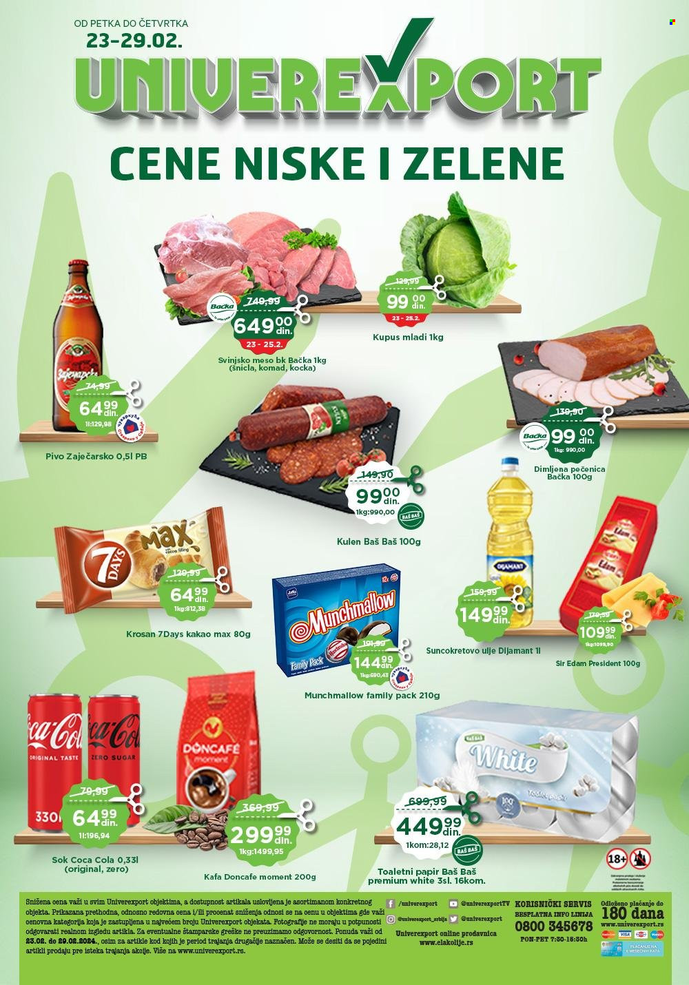 Univerexport katalog - 23.02.2024 - 29.02.2024. Stranica 1