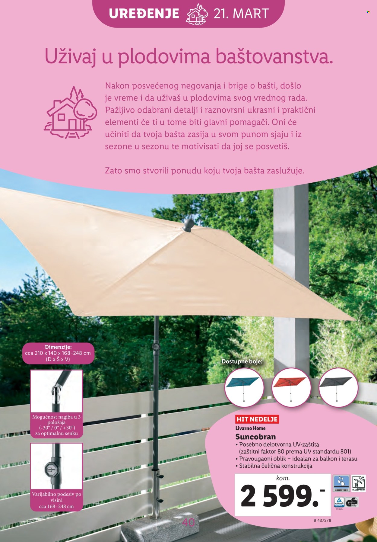 Lidl katalog. Stranica 40