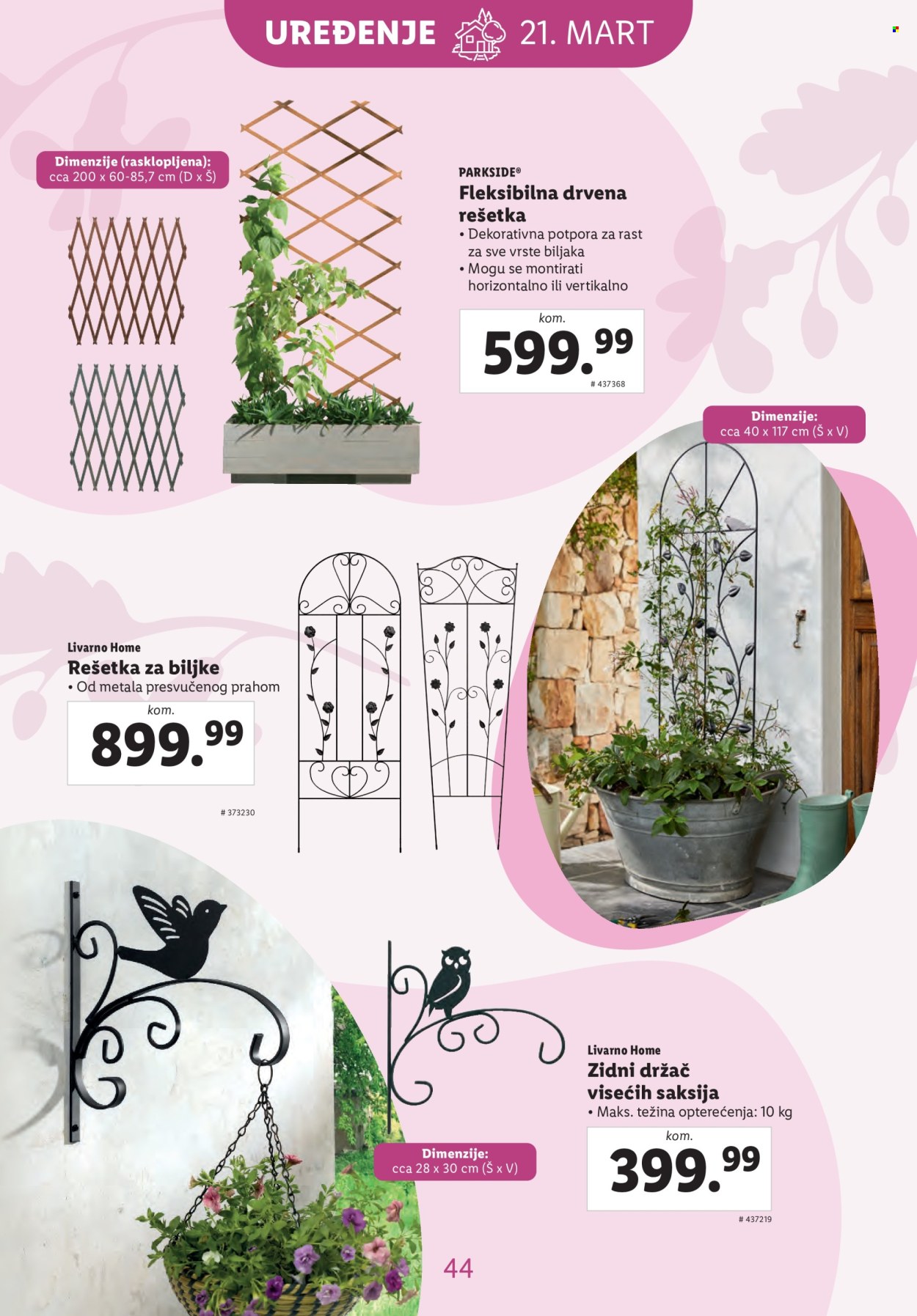 Lidl katalog. Stranica 44