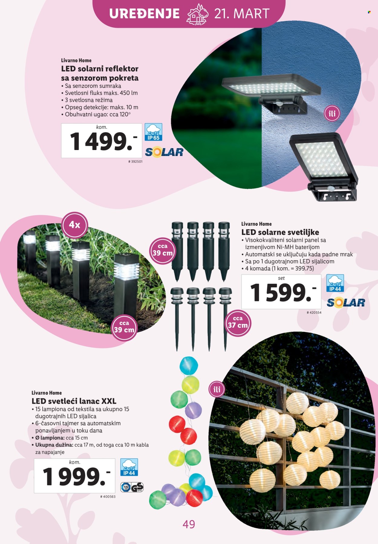 Lidl katalog. Stranica 49