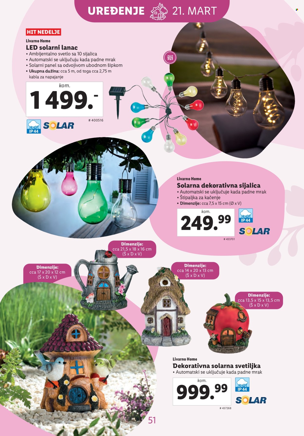 Lidl katalog. Stranica 51