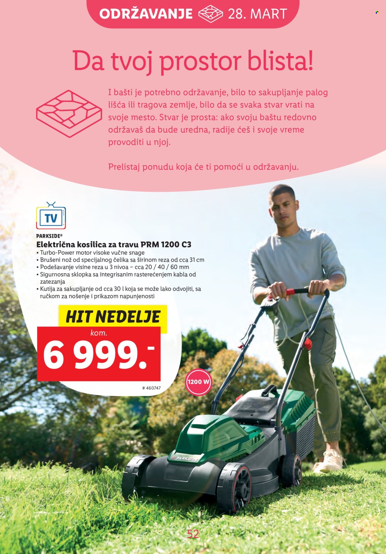 Lidl katalog. Stranica 52