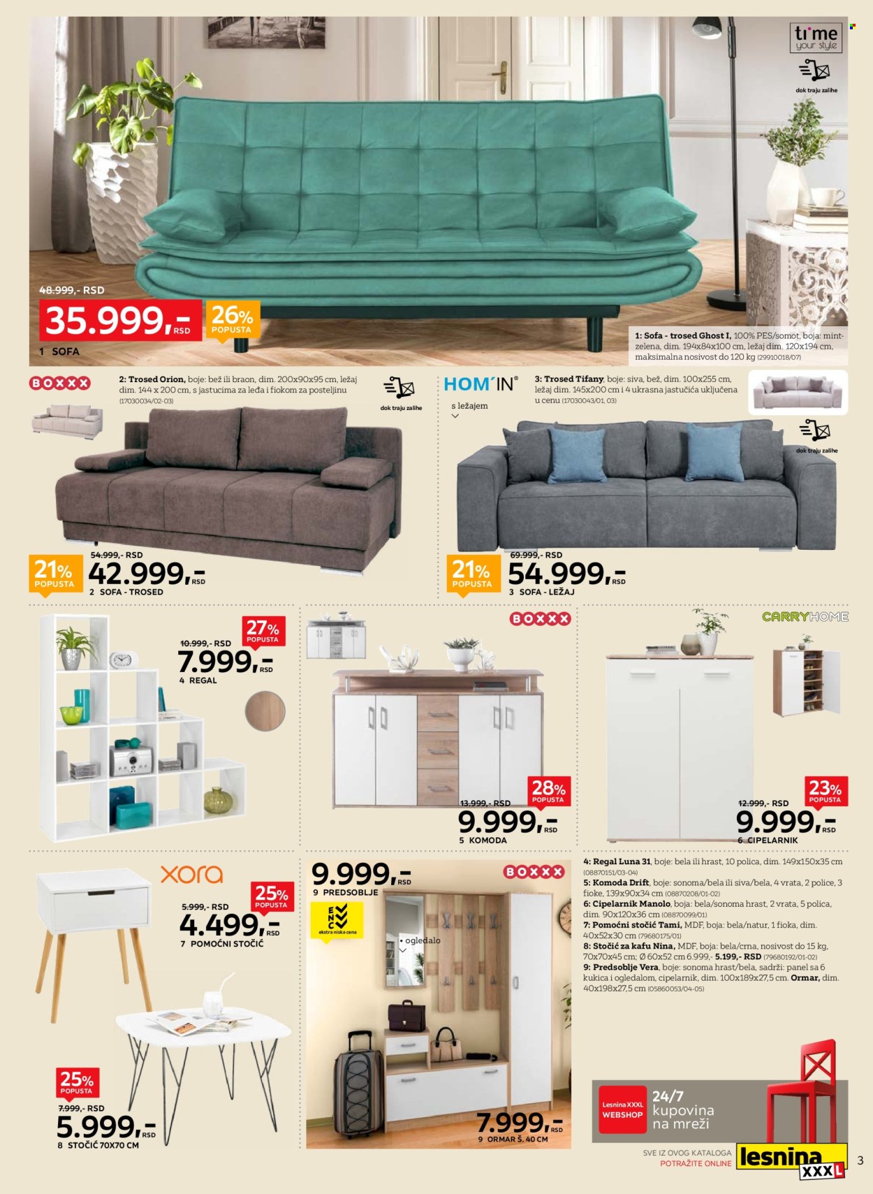 Lesnina XXXL katalog - 26.02.2024 - 10.03.2024. Stranica 3