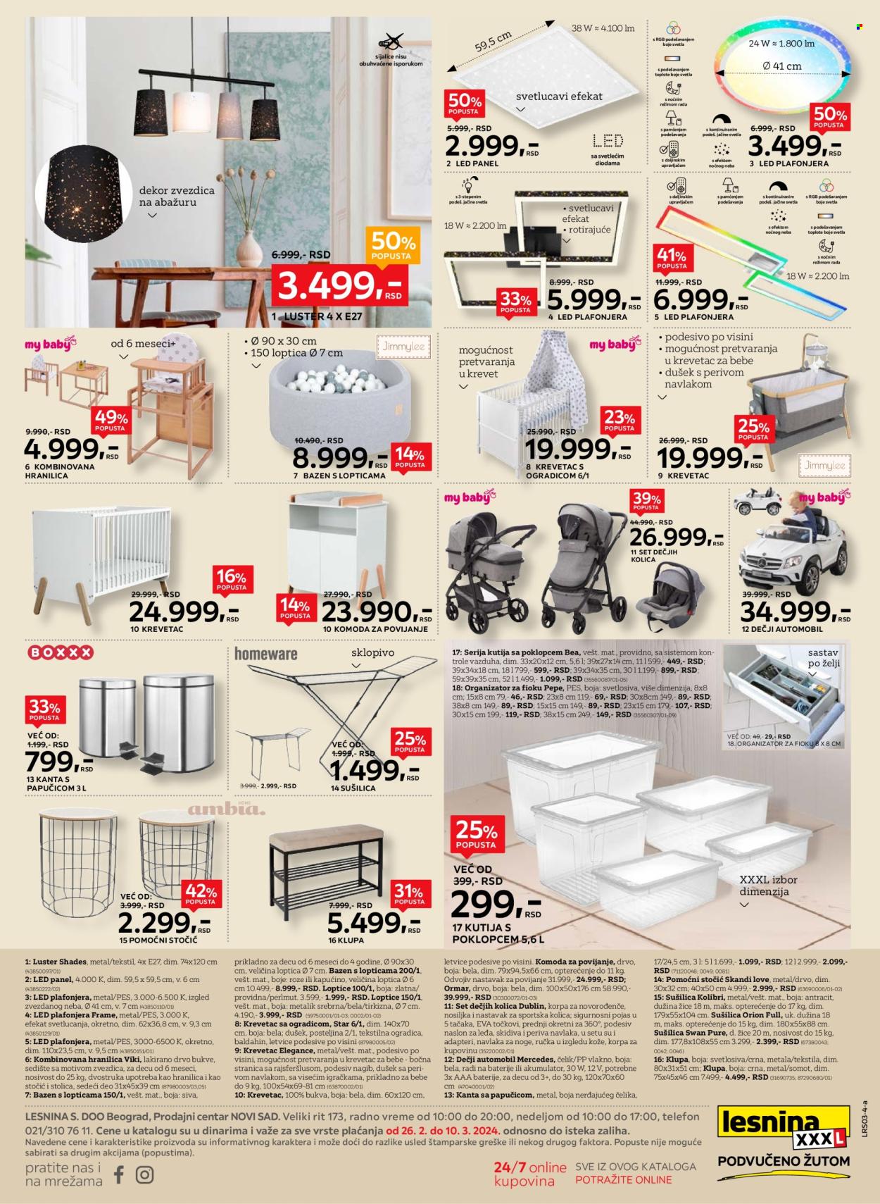 Lesnina XXXL katalog - 26.02.2024 - 10.03.2024. Stranica 8