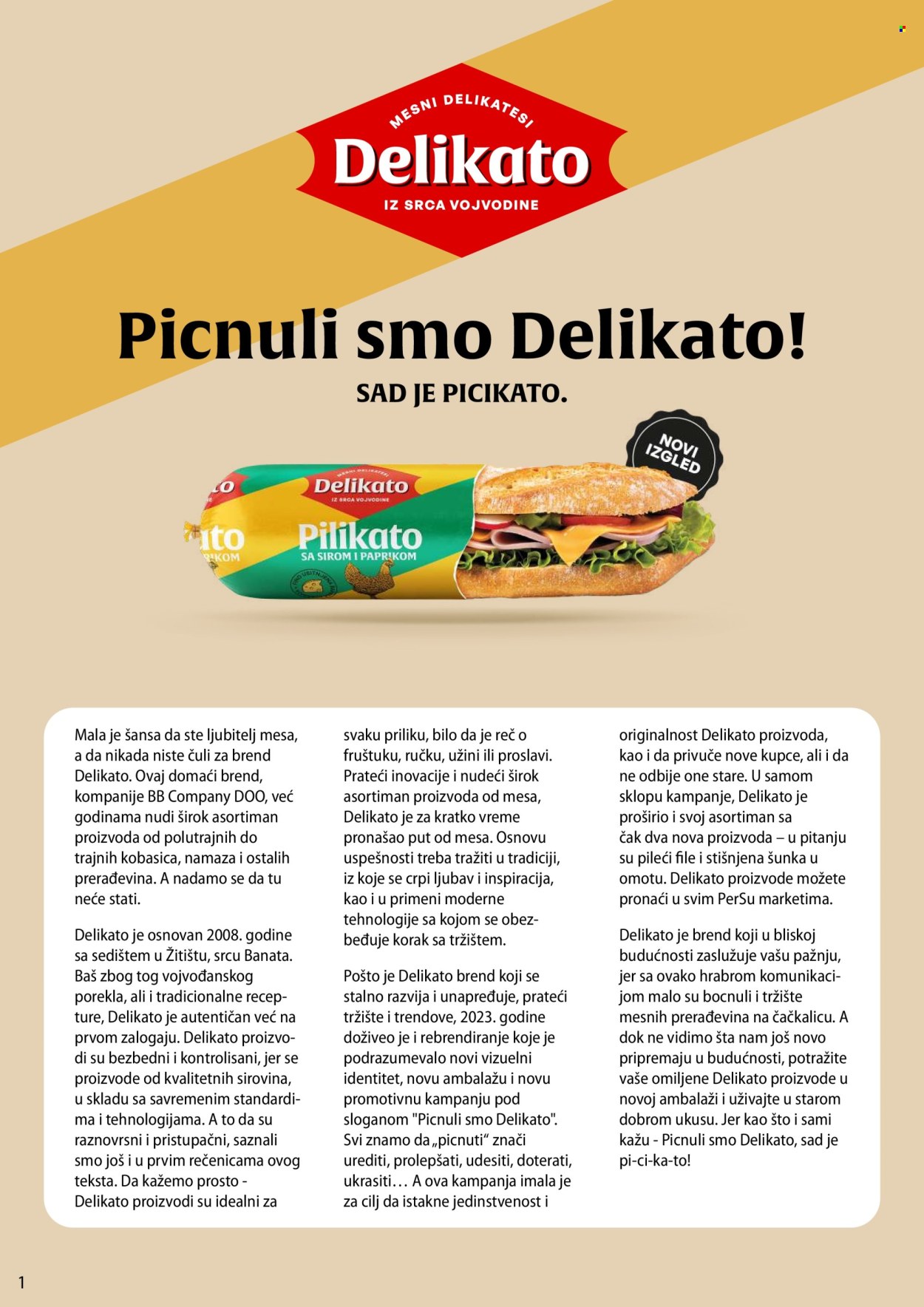 PerSu katalog. Stranica 2
