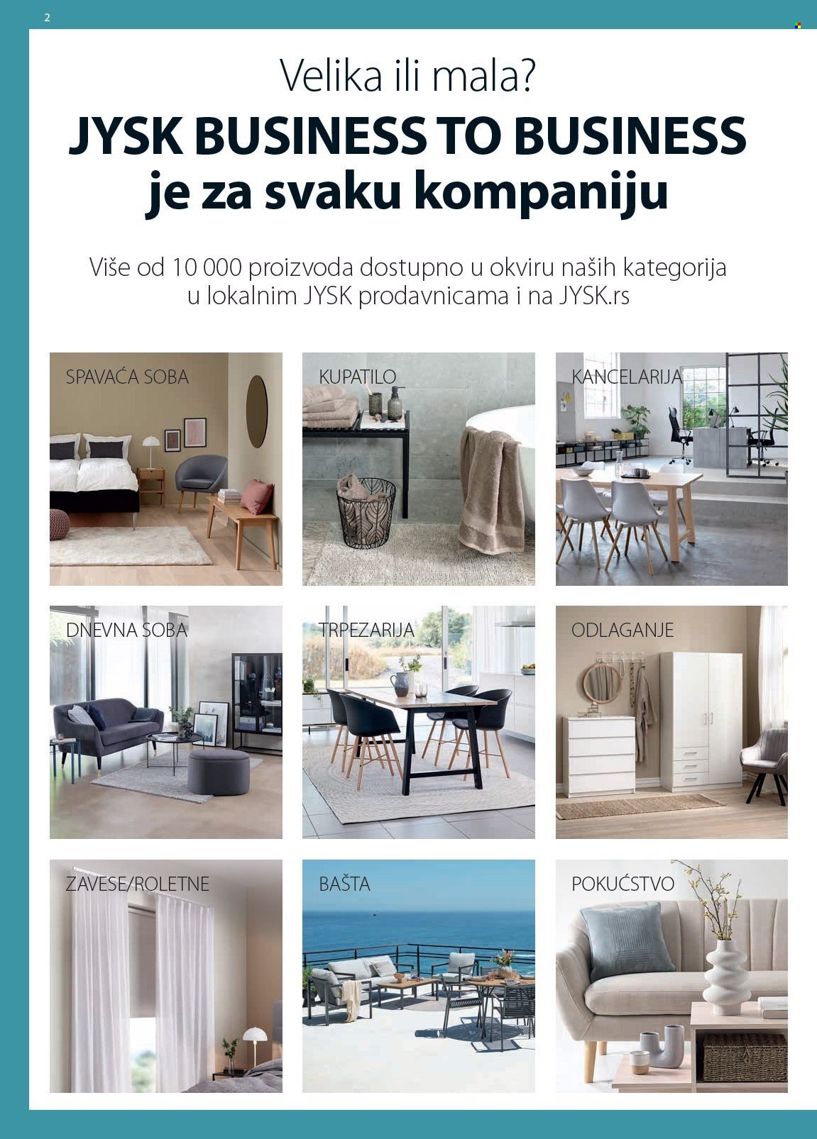 JYSK katalog. Stranica 3