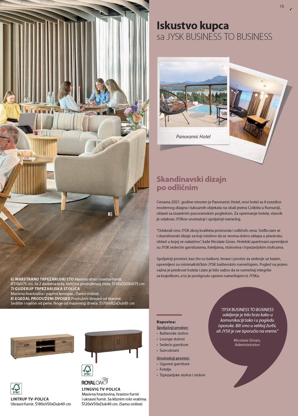 JYSK katalog. Stranica 16