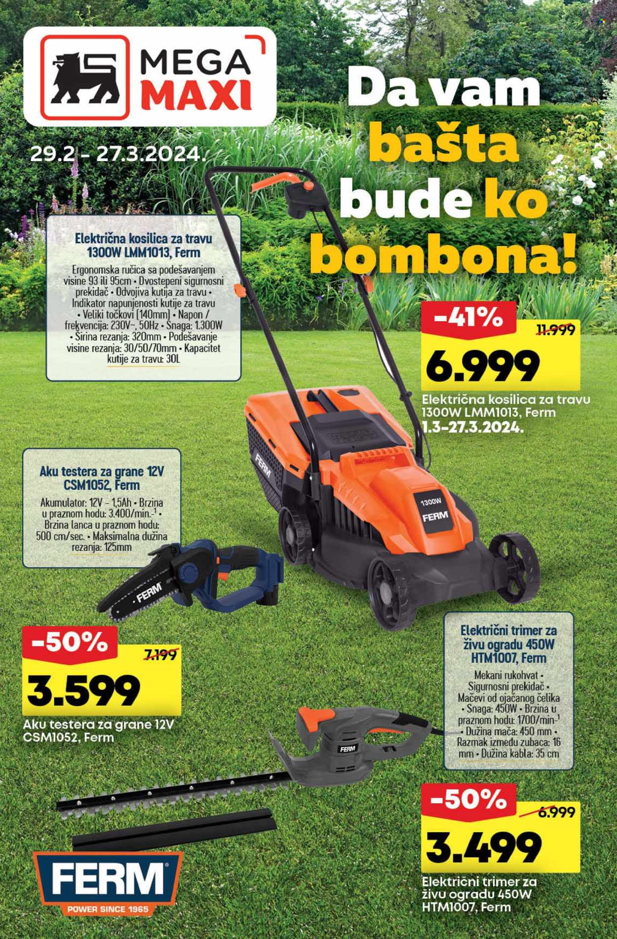 Mega Maxi katalog - 29.02.2024 - 27.03.2024. Stranica 1