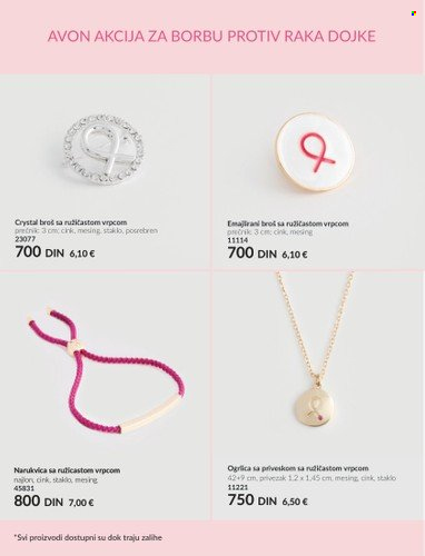 Avon katalog. Stranica 4