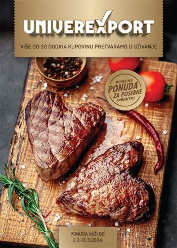 Univerexport katalog - 03.03.2024 - 31.03.2024.
