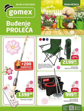 Gomex katalog - 04.03.2024 - 17.03.2024.