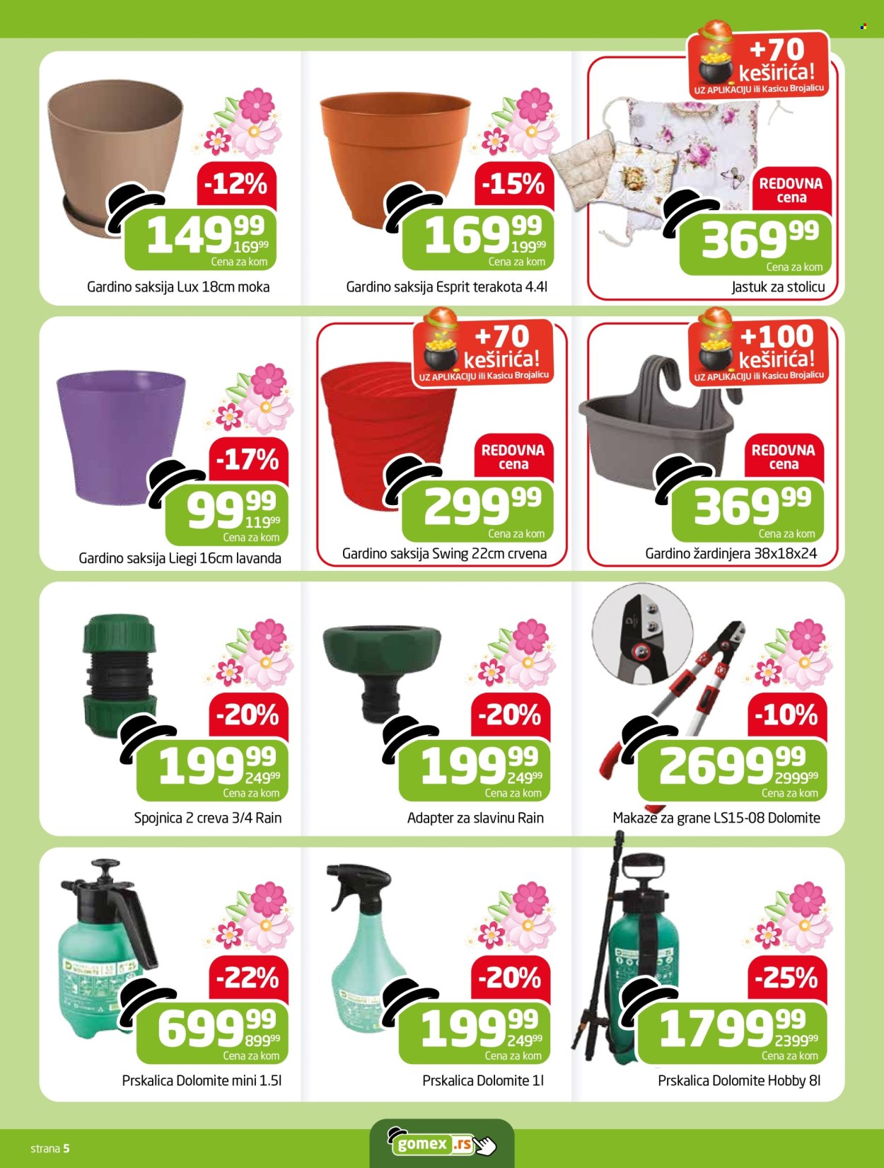 Gomex katalog - 04.03.2024 - 17.03.2024. Stranica 5