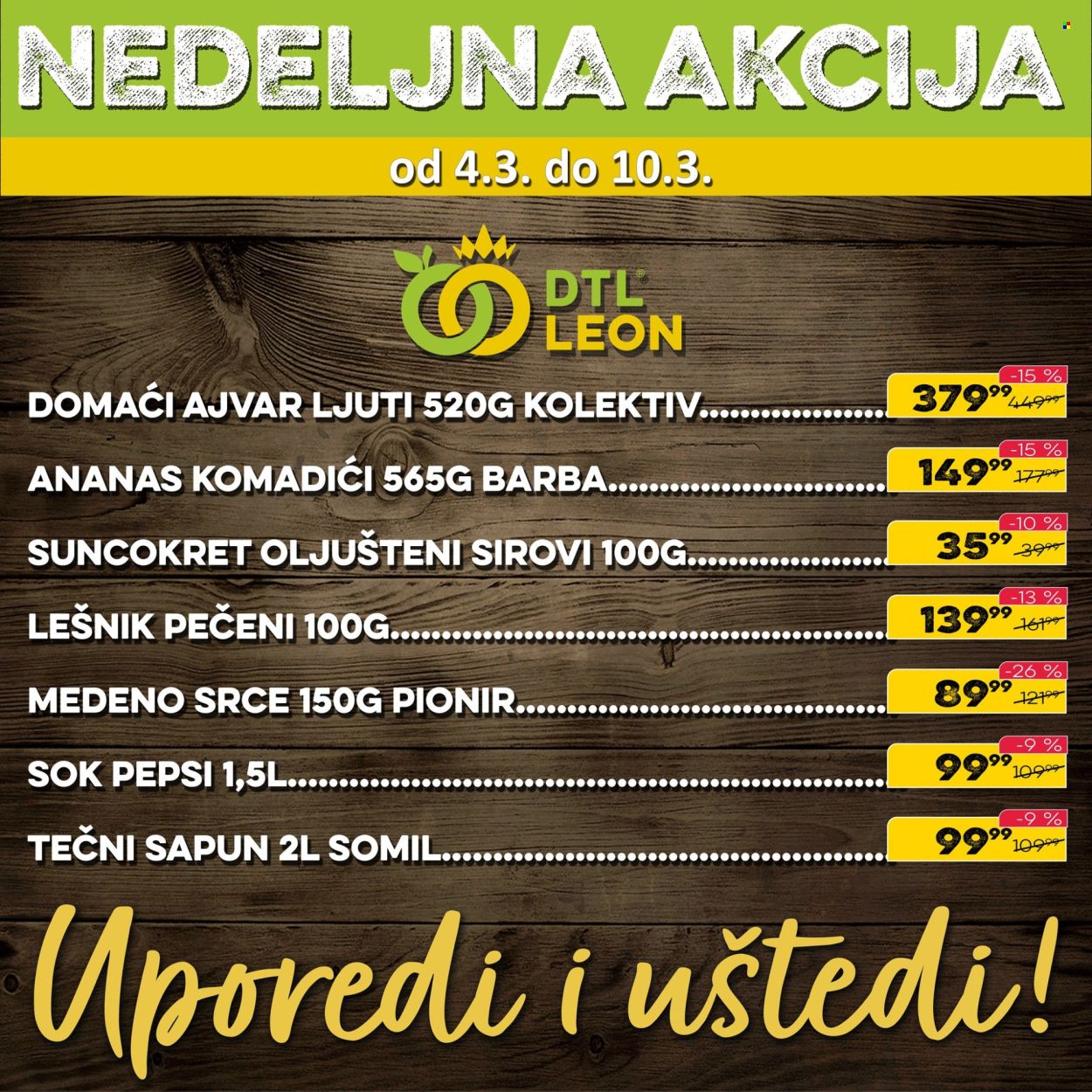 Leon Diskont katalog - 04.03.2024 - 10.03.2024. Stranica 1