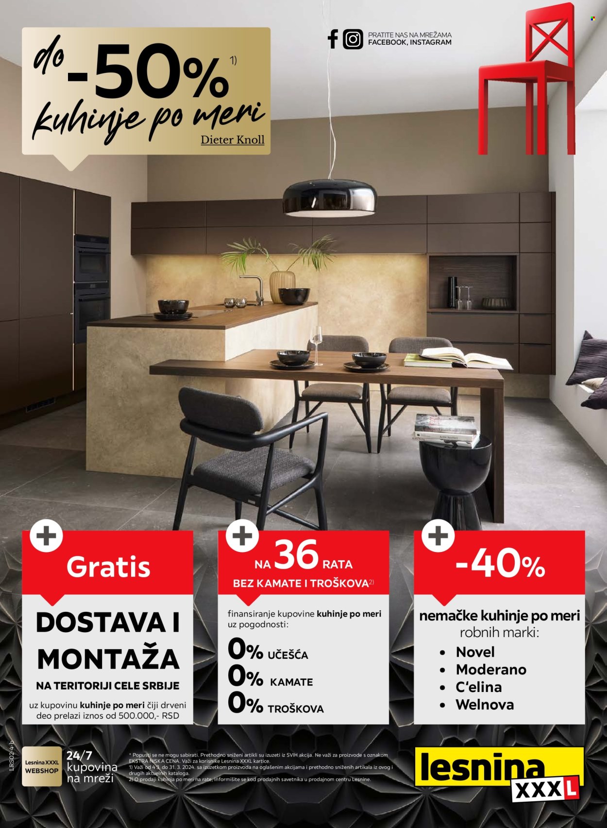 Lesnina XXXL katalog - 04.03.2024 - 31.03.2024. Stranica 1