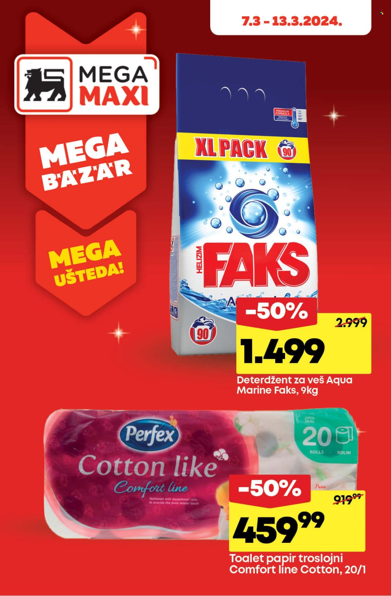 Mega Maxi katalog - 07.03.2024 - 13.03.2024. Stranica 1