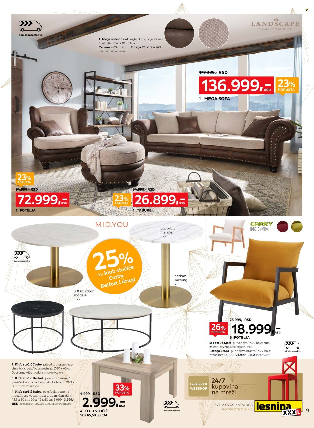 Lesnina XXXL katalog - 11.03.2024 - 31.03.2024. Stranica 9