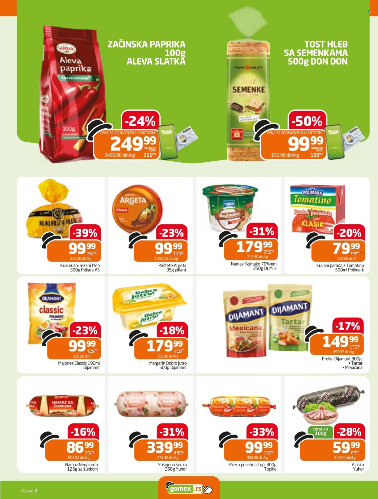 Gomex katalog - 14.03.2024 - 20.03.2024. Stranica 7