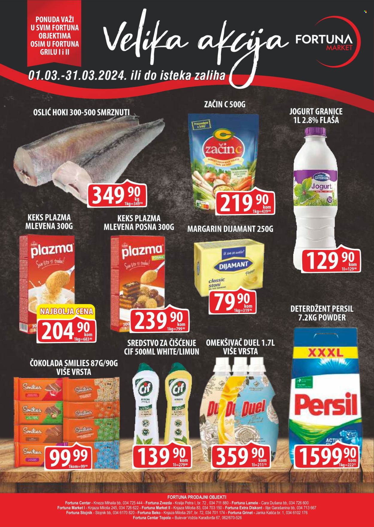Fortuna Market katalog - 01.03.2024 - 31.03.2024. Stranica 1