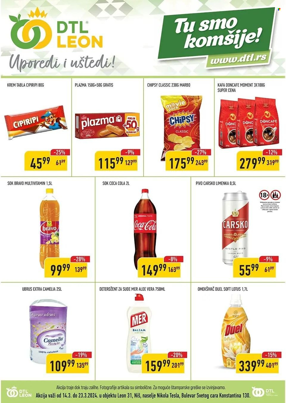 Leon Diskont katalog - 14.03.2024 - 23.03.2024. Stranica 1