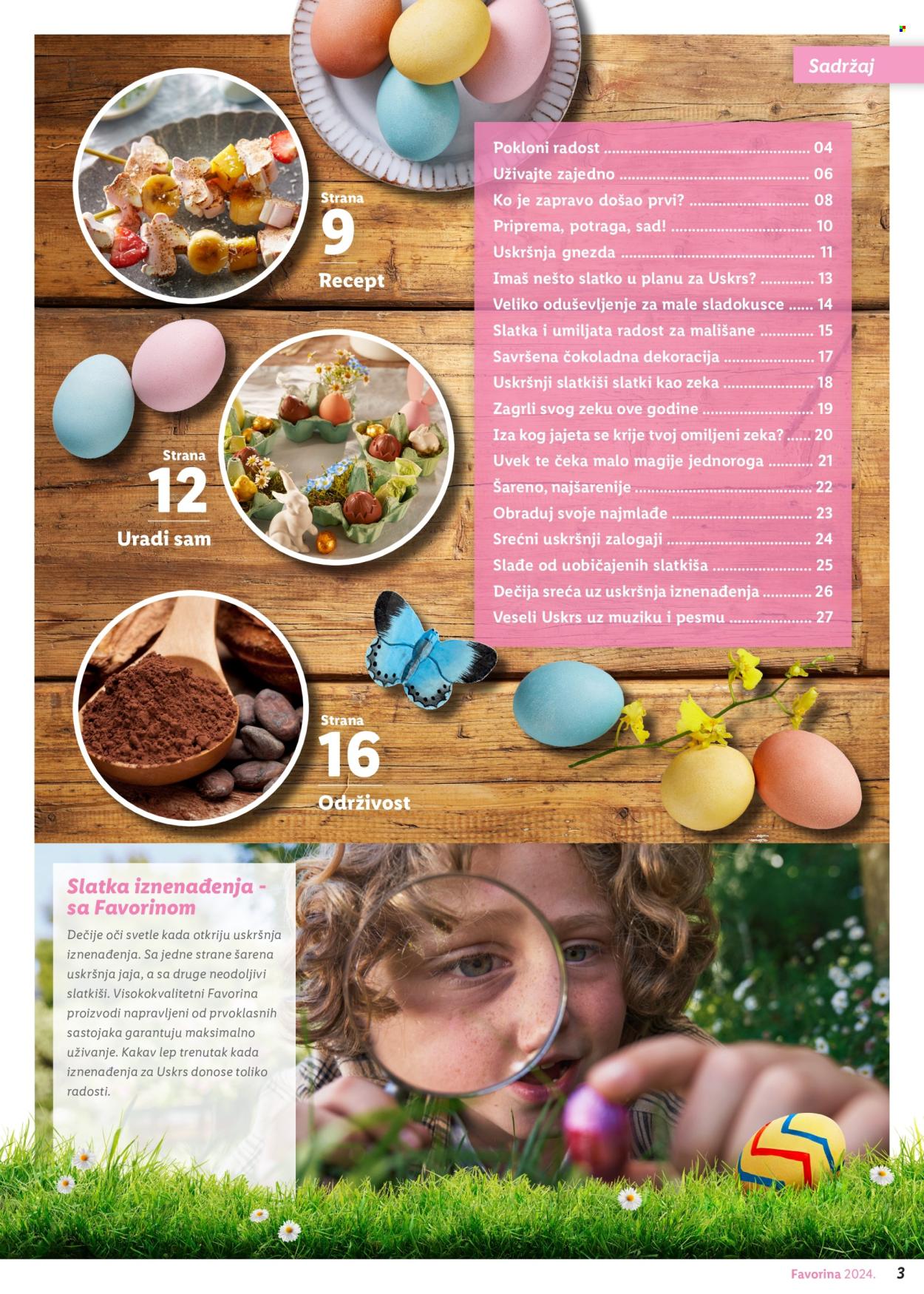 Lidl katalog. Stranica 3