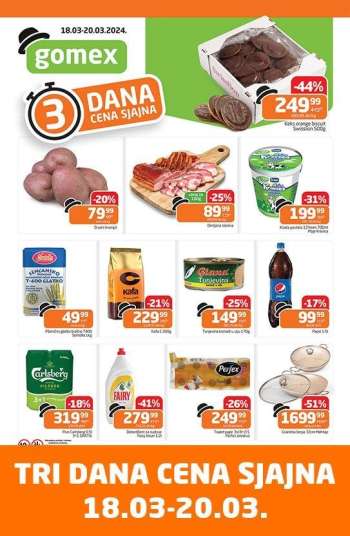 Gomex katalog - 18.03.2024 - 20.03.2024.