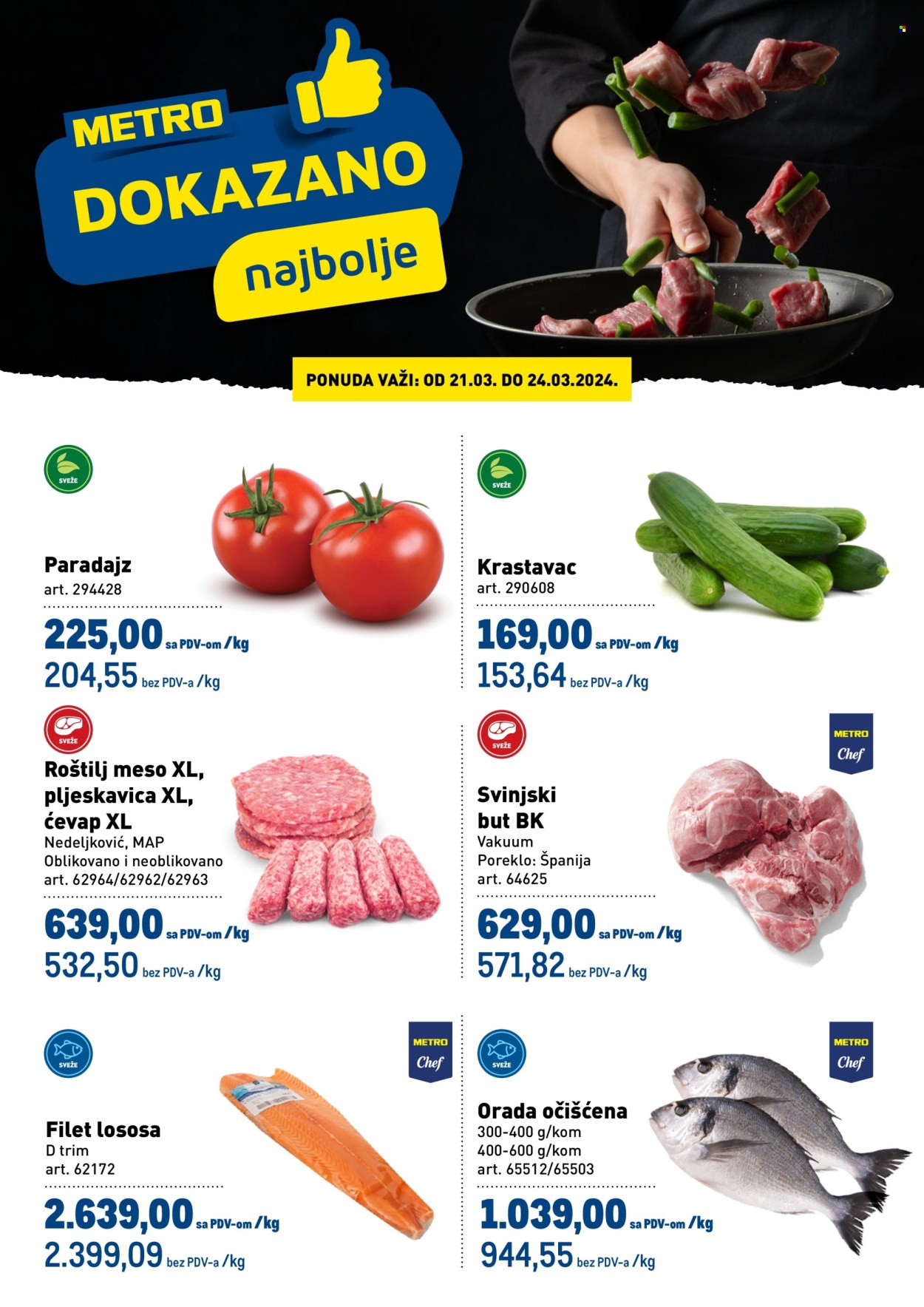Metro katalog - 21.03.2024 - 24.03.2024. Stranica 1