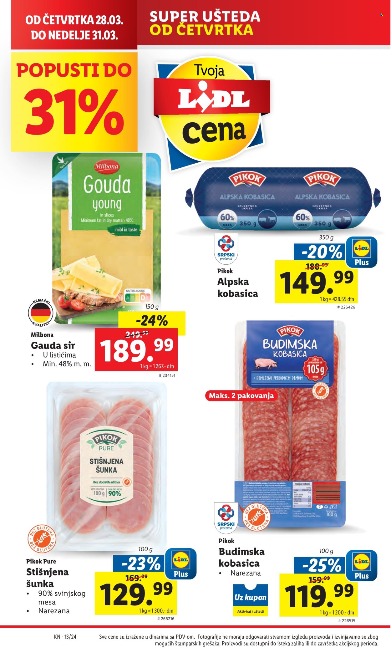 Lidl katalog - 28.03.2024 - 03.04.2024. Stranica 14