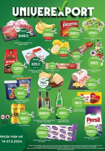 Univerexport katalog - 14.03.2024 - 27.03.2024.