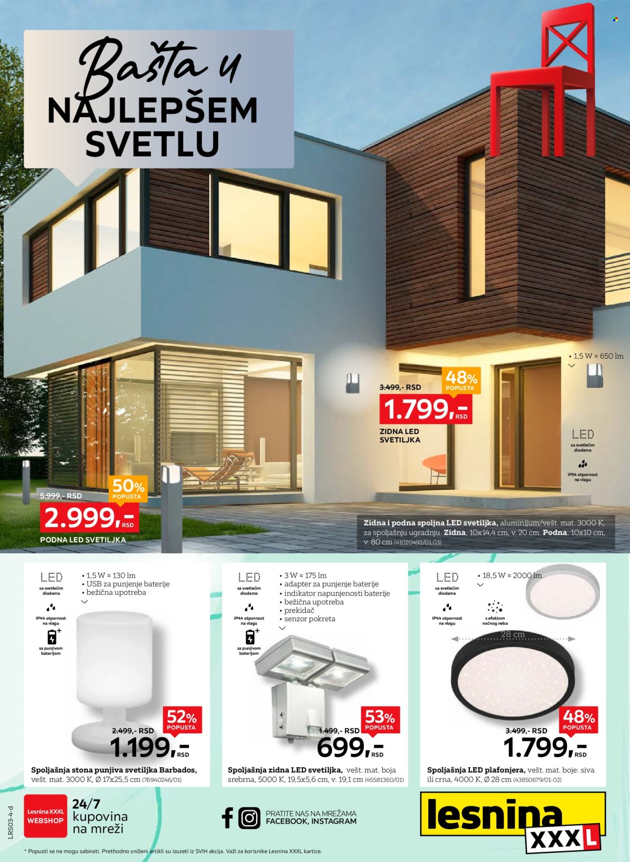 Lesnina XXXL katalog - 25.03.2024 - 21.04.2024. Stranica 1
