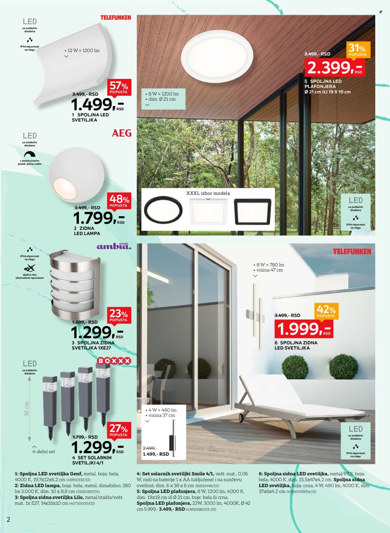 Lesnina XXXL katalog - 25.03.2024 - 21.04.2024. Stranica 2