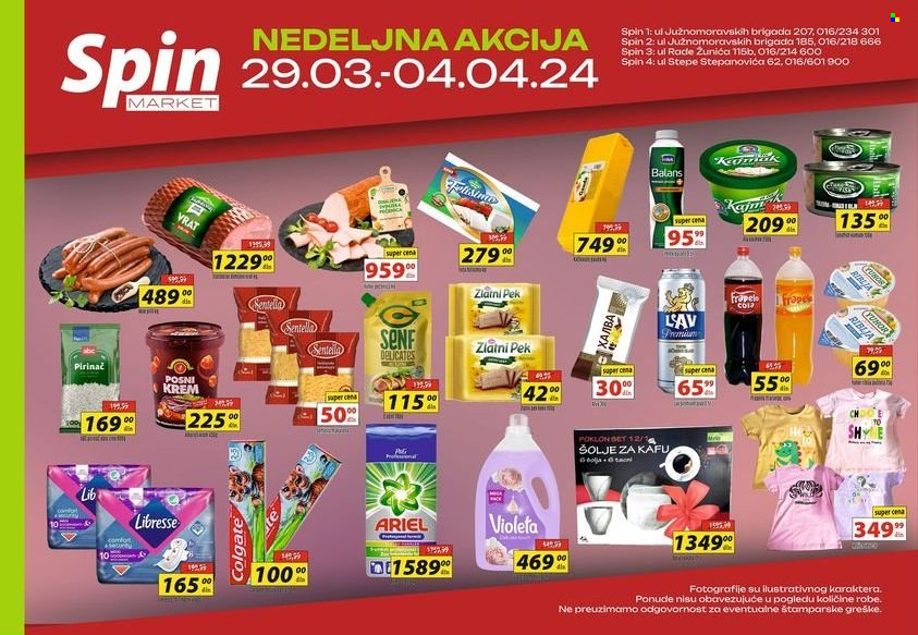 Spin Market katalog - 29.03.2024 - 04.04.2024. Stranica 1