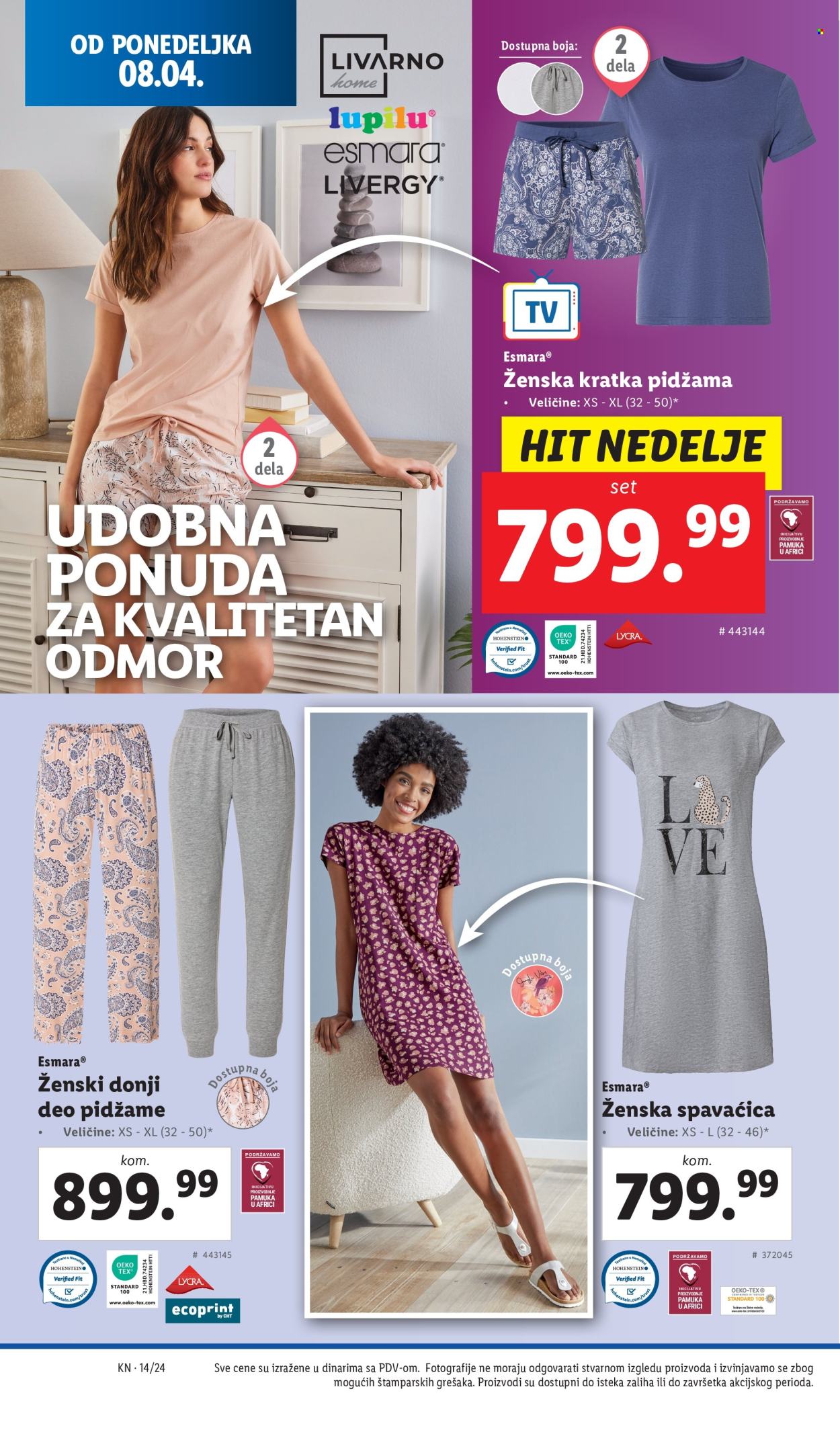 Lidl katalog - 04.04.2024 - 10.04.2024. Stranica 14
