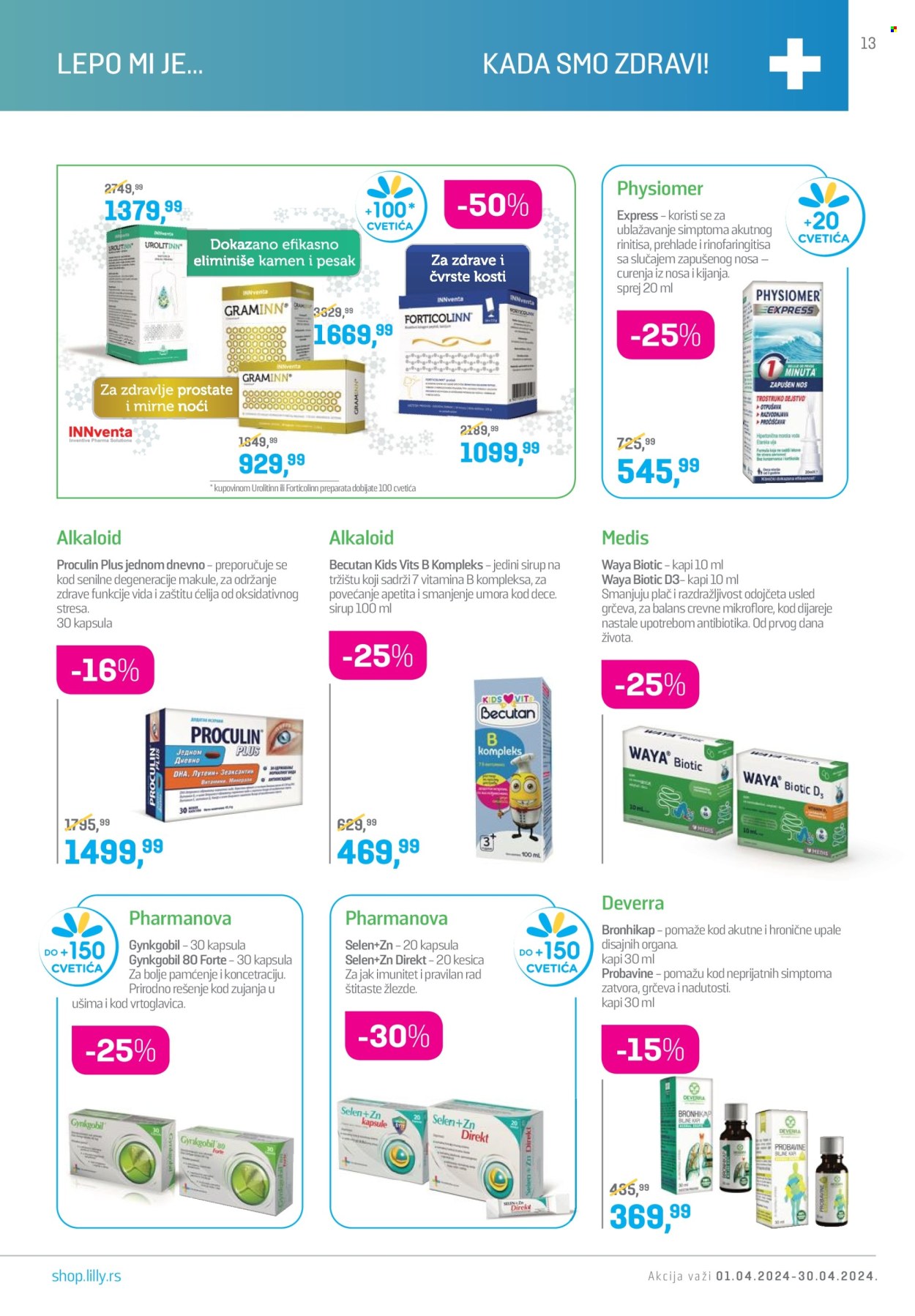 Lilly Drogerie katalog - 01.04.2024 - 30.04.2024. Stranica 13