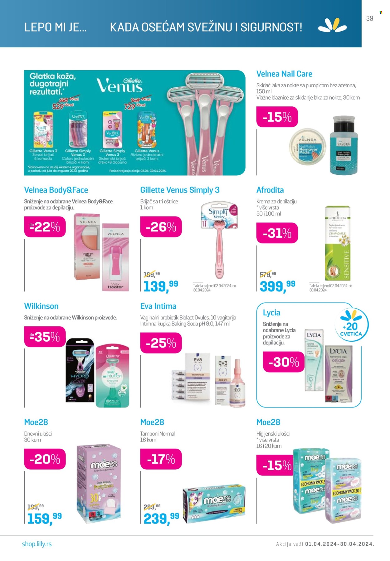 Lilly Drogerie katalog - 01.04.2024 - 30.04.2024. Stranica 39