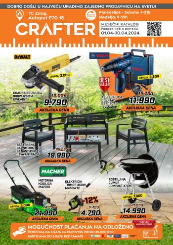 Crafter katalog - 01.04.2024 - 30.04.2024.