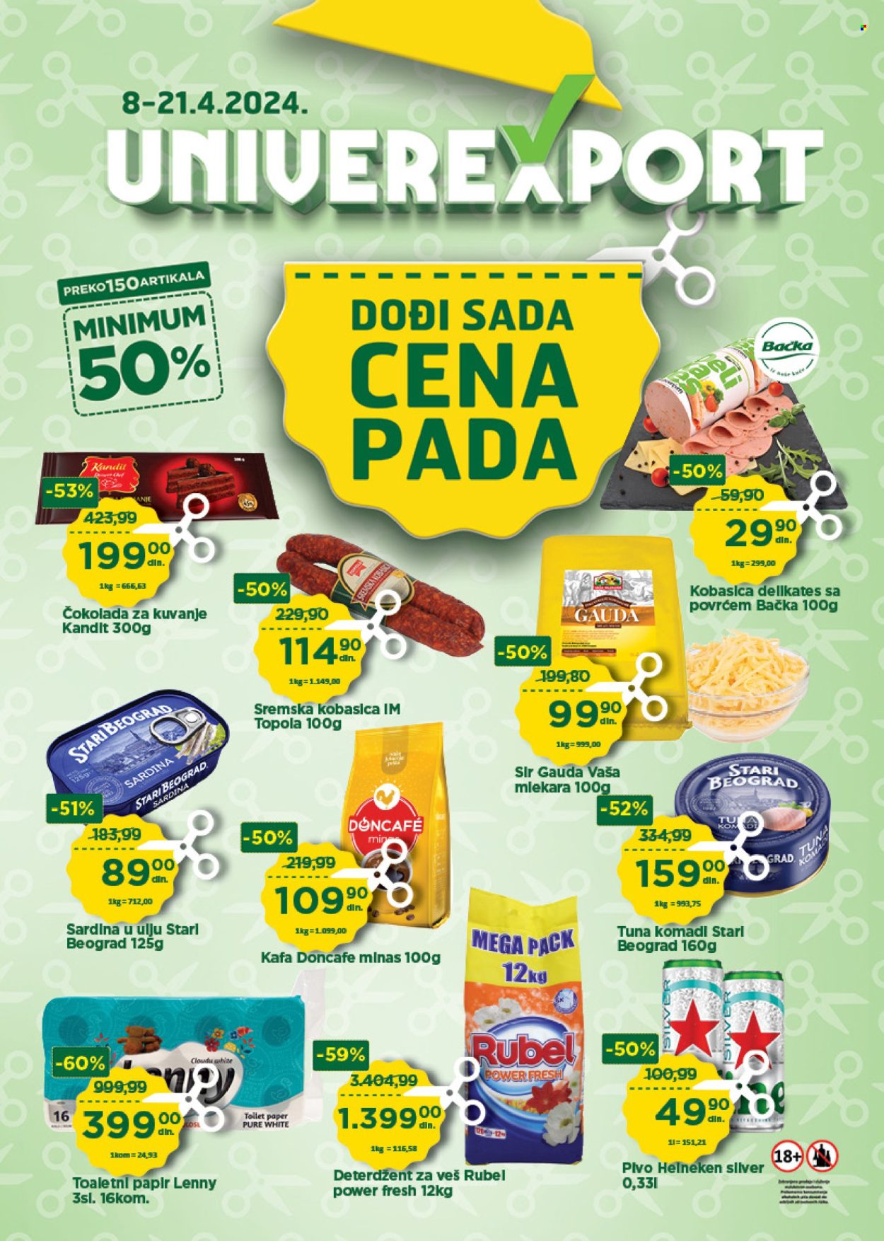Univerexport katalog - 08.04.2024 - 21.04.2024. Stranica 1