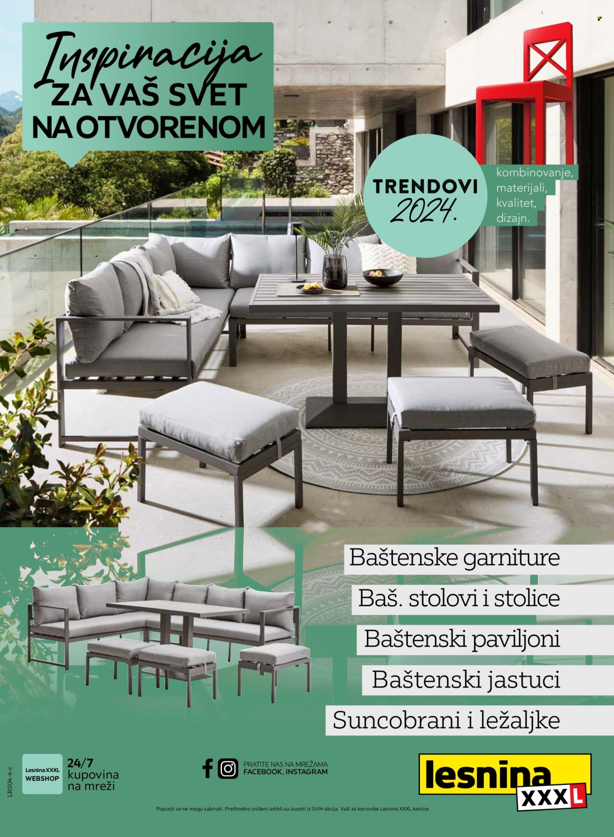 Lesnina XXXL katalog - 05.04.2024 - 03.05.2024. Stranica 1