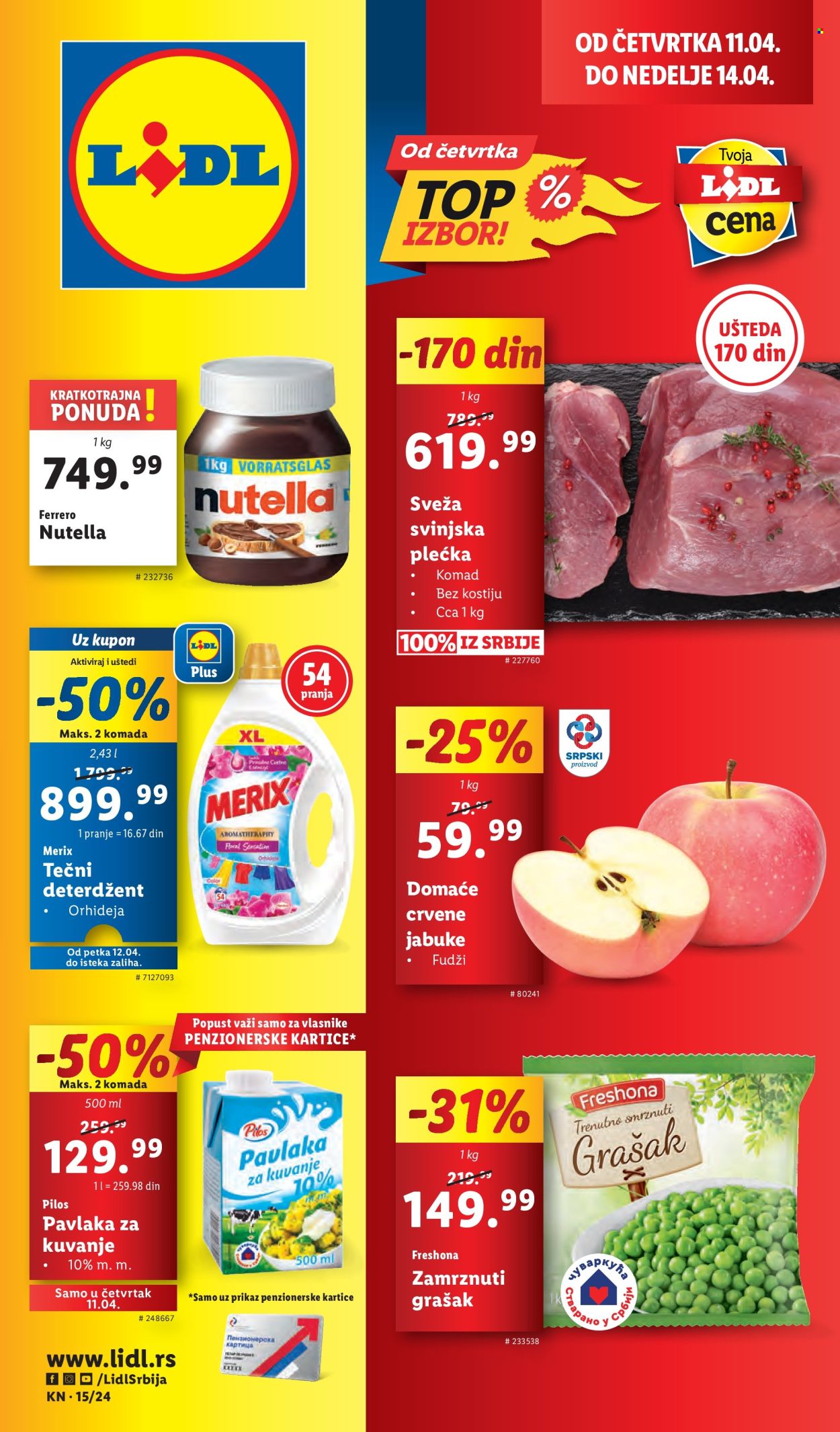 Lidl katalog - 11.04.2024 - 17.04.2024. Stranica 1