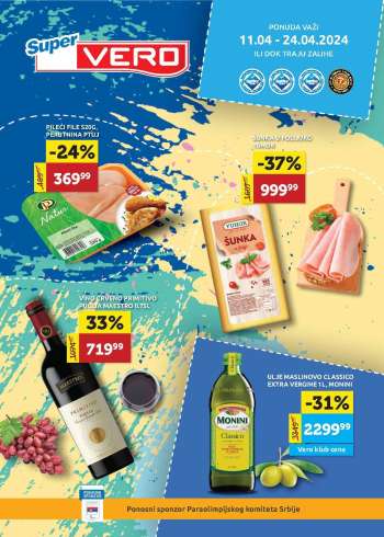 SuperVERO katalog - 11.04.2024 - 24.04.2024.