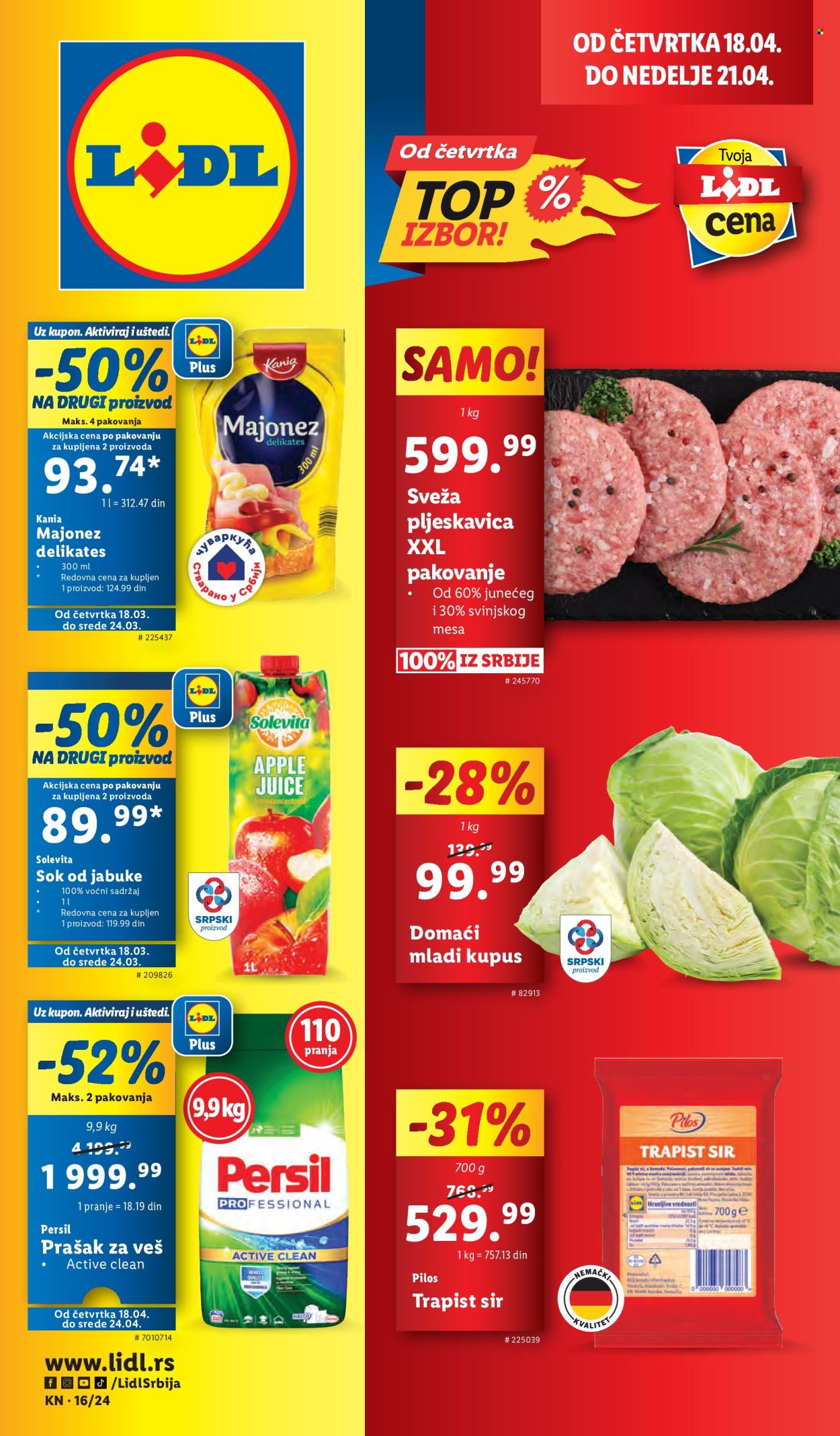 Lidl katalog - 18.04.2024 - 24.04.2024. Stranica 1