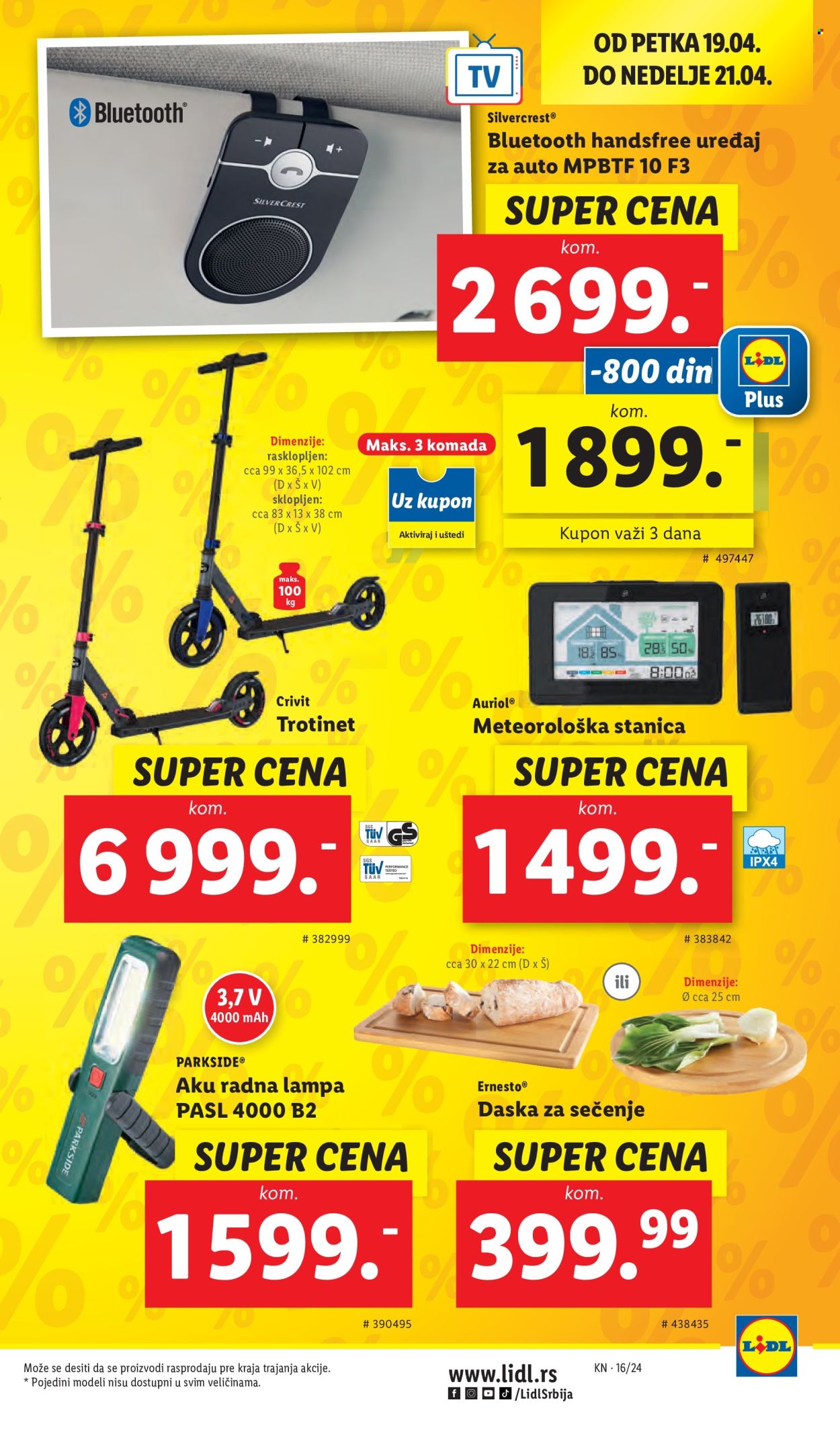 Lidl katalog - 18.04.2024 - 24.04.2024. Stranica 29