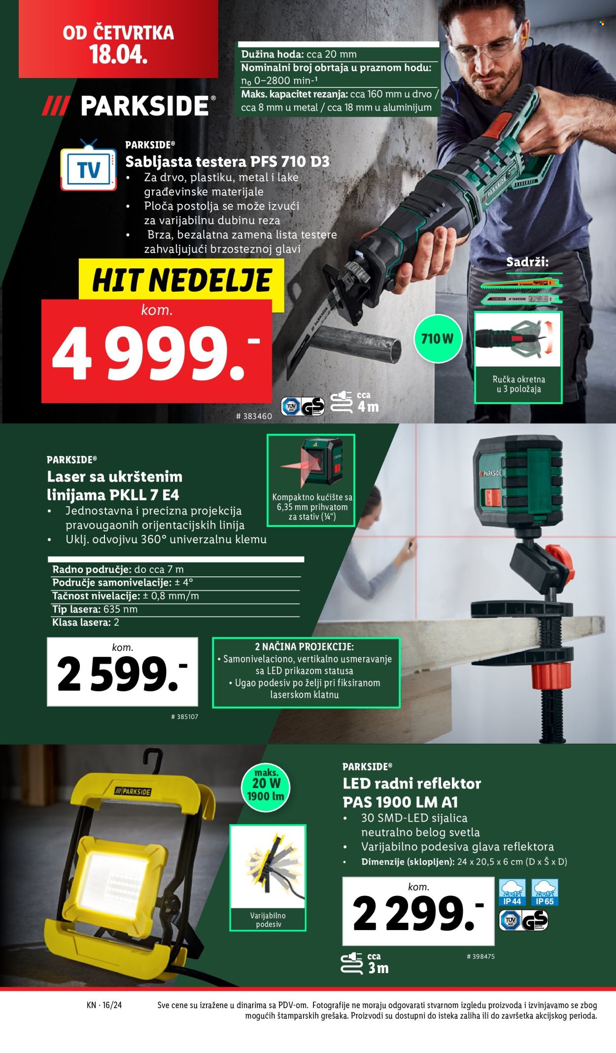 Lidl katalog - 18.04.2024 - 24.04.2024. Stranica 4