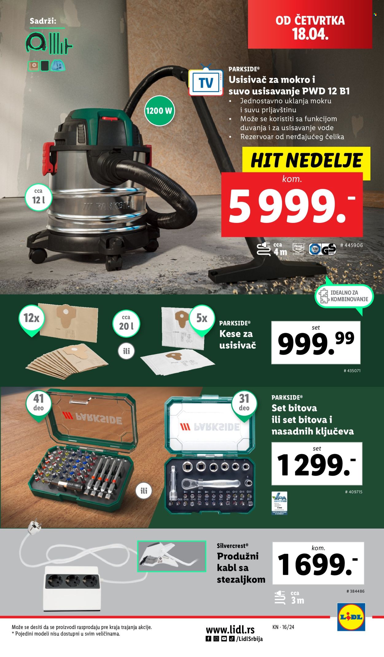 Lidl katalog - 18.04.2024 - 24.04.2024. Stranica 5