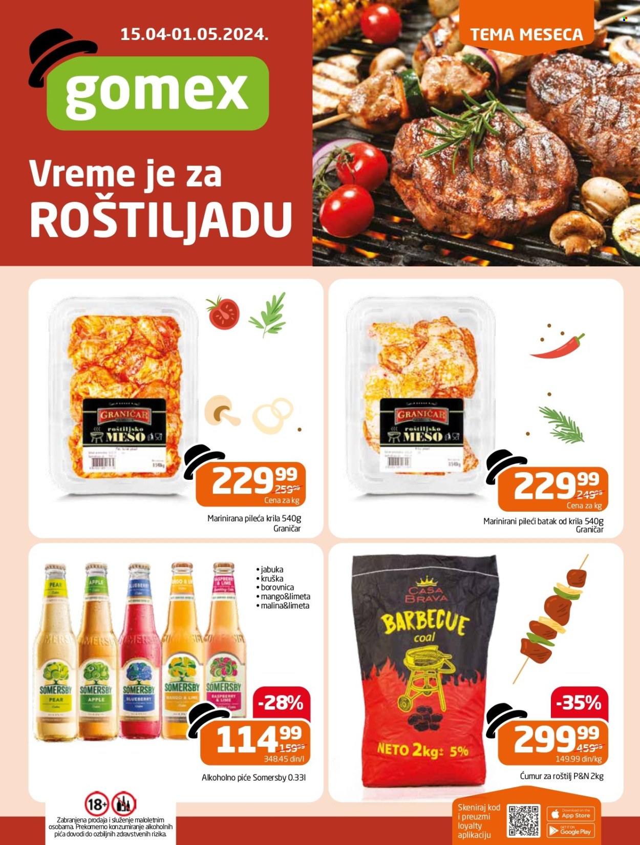 Gomex katalog - 15.04.2024 - 01.05.2024. Stranica 1