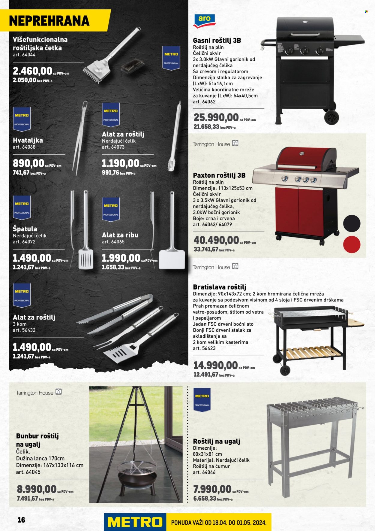 Metro katalog - 18.04.2024 - 01.05.2024. Stranica 16