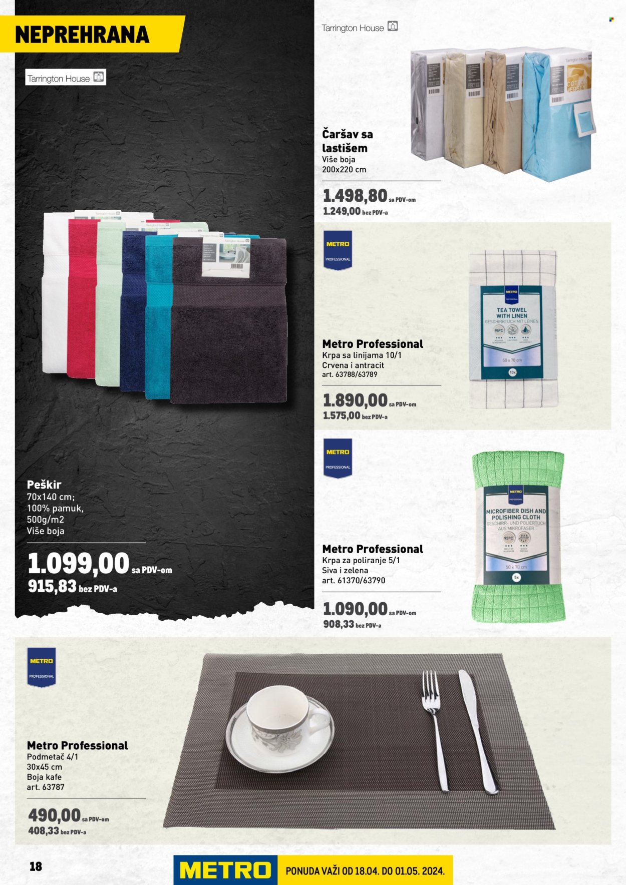 Metro katalog - 18.04.2024 - 01.05.2024. Stranica 18
