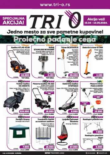 Tri O katalog - 15.04.2024 - 14.05.2024.