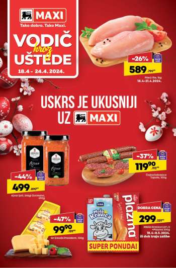 Maxi katalog - 18.04.2024 - 24.04.2024.