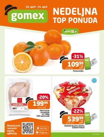 Gomex katalog - 18.04.2024 - 24.04.2024.