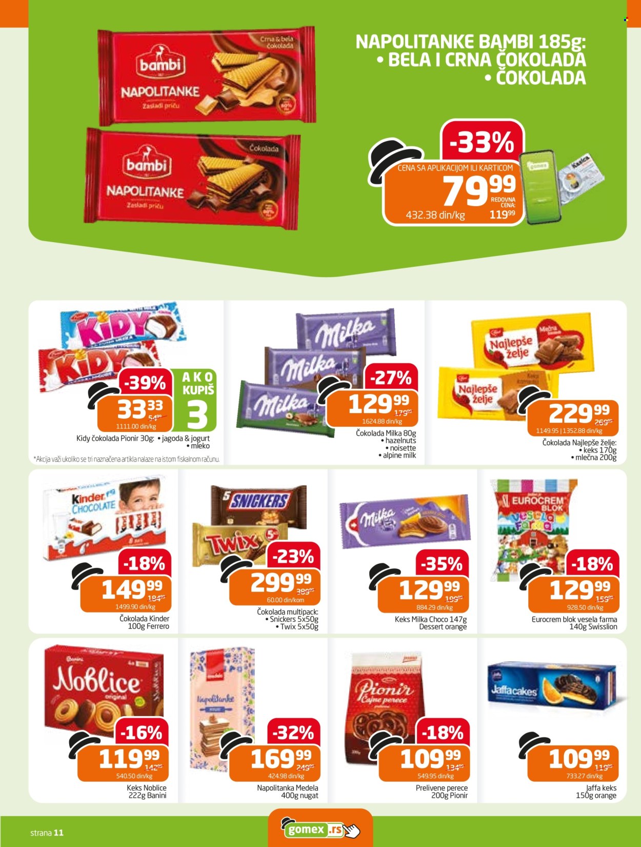 Gomex katalog - 18.04.2024 - 24.04.2024. Stranica 11
